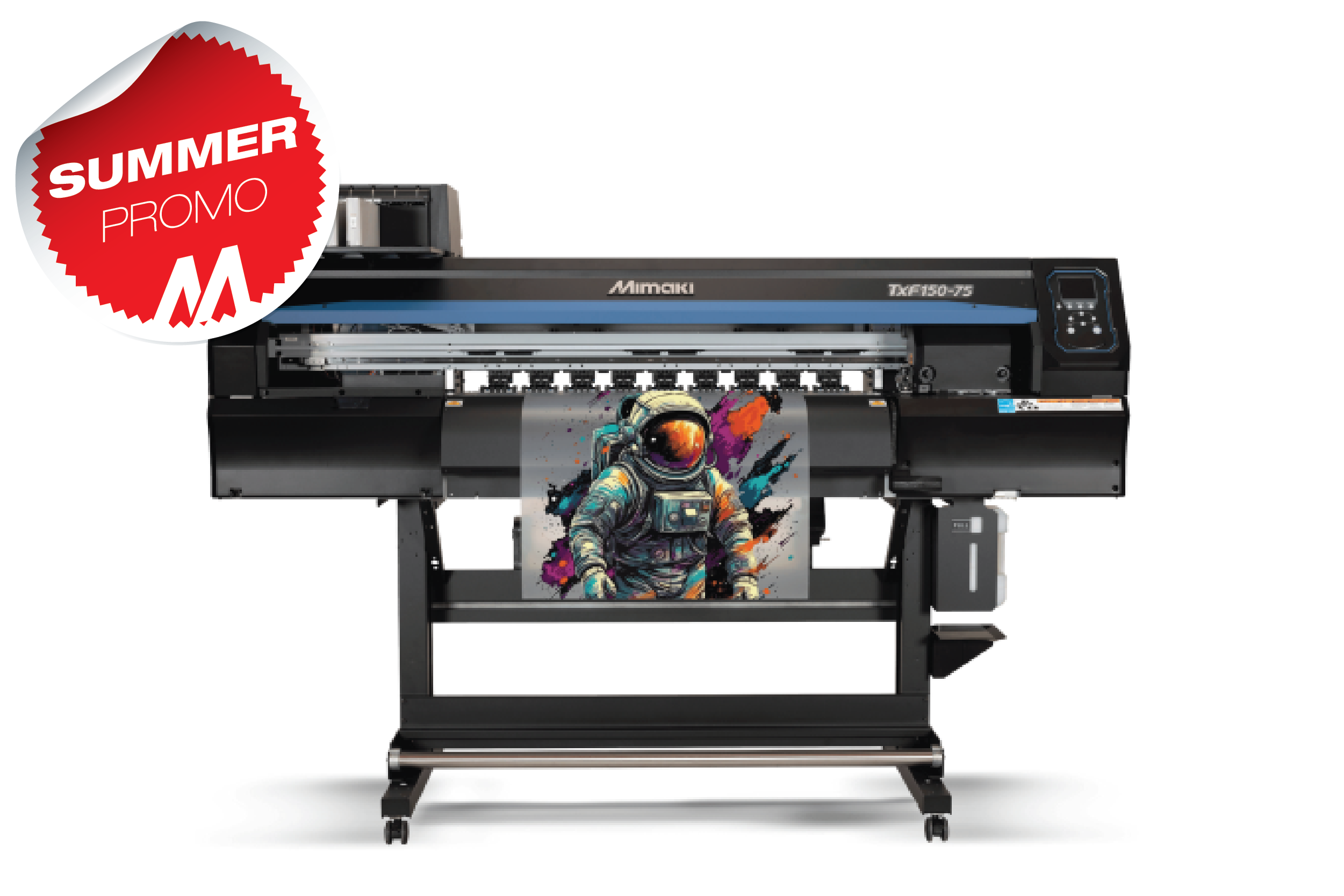 TxF150-75 ,DTF printers for sampling, customization, or short-run production.